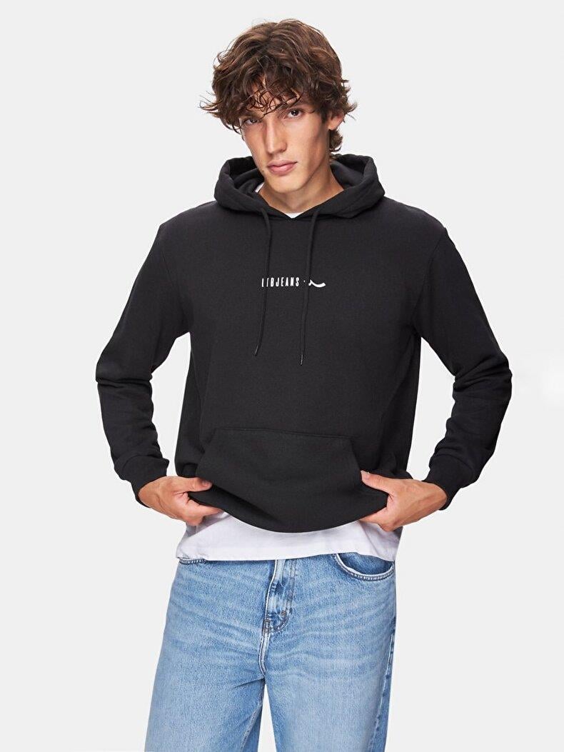 Ltb YERAZA Baskılı Kapüşonlu Sweatshırt 11258653660355