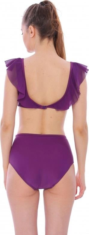 Argisa Düz Fırfırlı Yüksek Bel Yeni Bikini