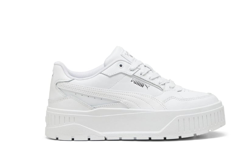 Puma Karmen II Idol Kadın Beyaz Spor Ayakkabı Beyaz 39746102
