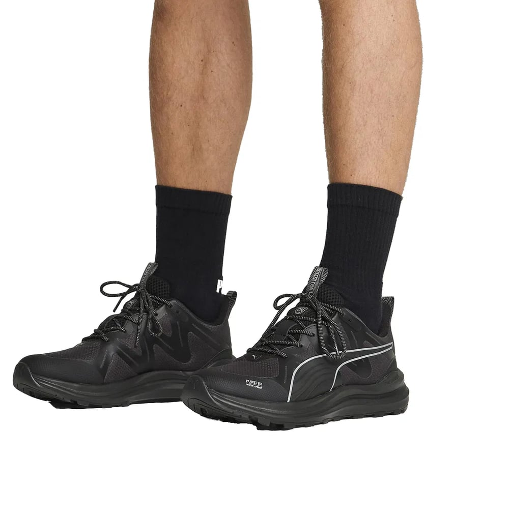 Puma Reflect Lite Trail Ptx Erkek Siyah Koşu Ayakkabıı 31009501
