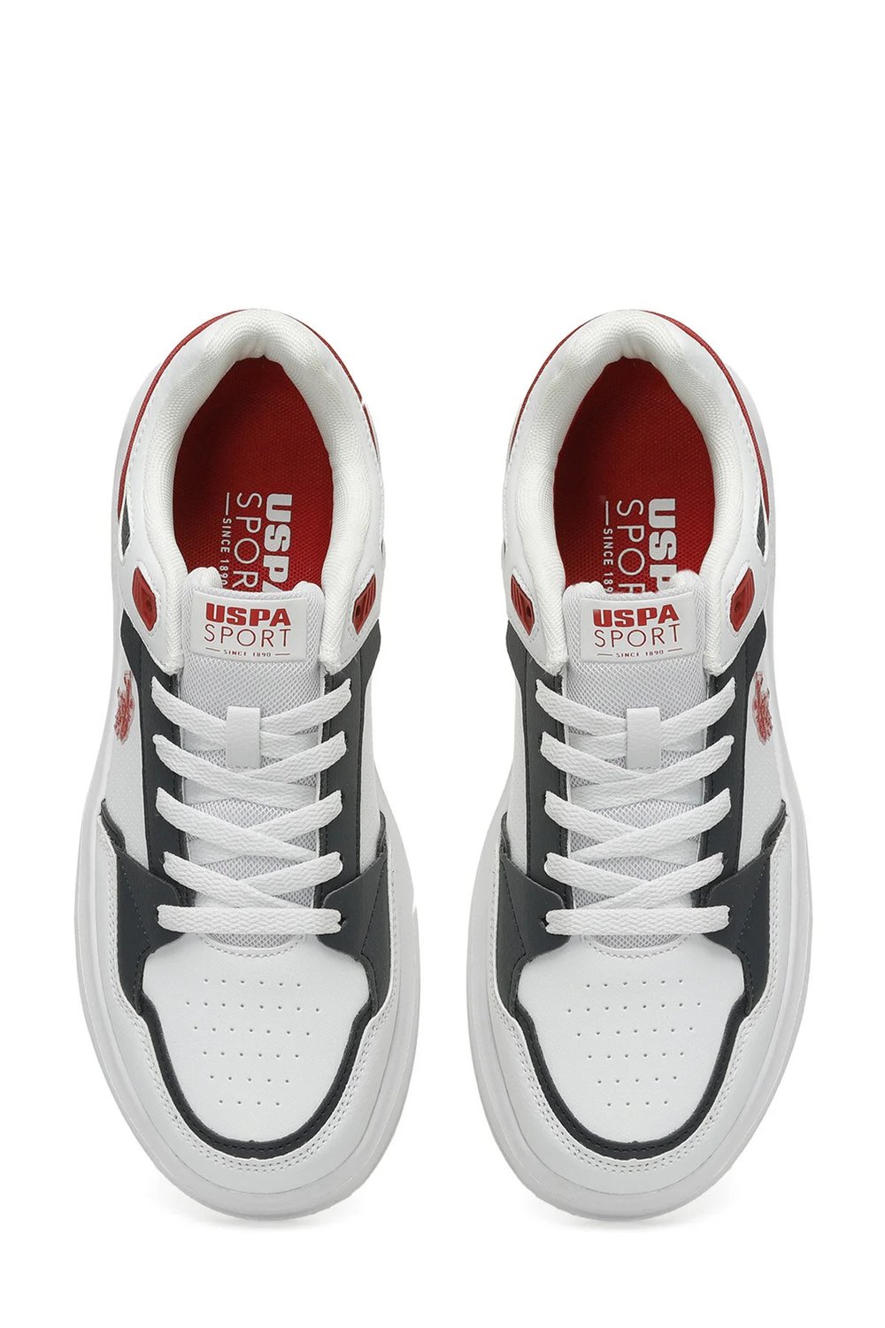 U.S. Polo Assn.ALUCARD 5FX Beyaz Lacivert Erkek Sneaker 101971063
