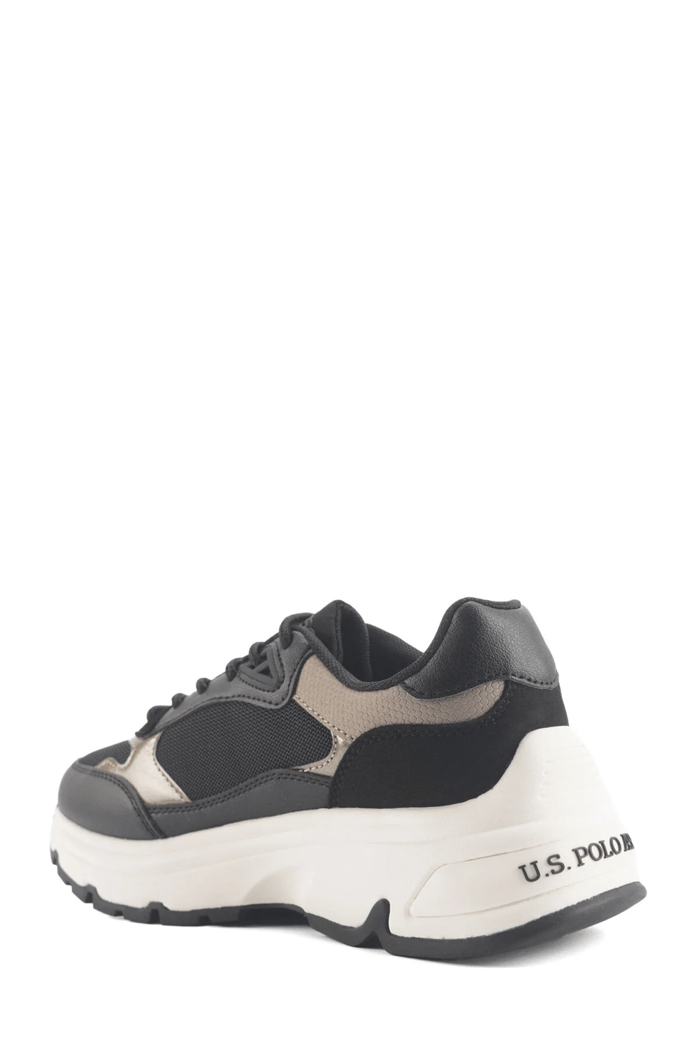 U.S. Polo Assn.VIAVAI 4PR Kadın Siyah Spor Ayakkabı 101885396
