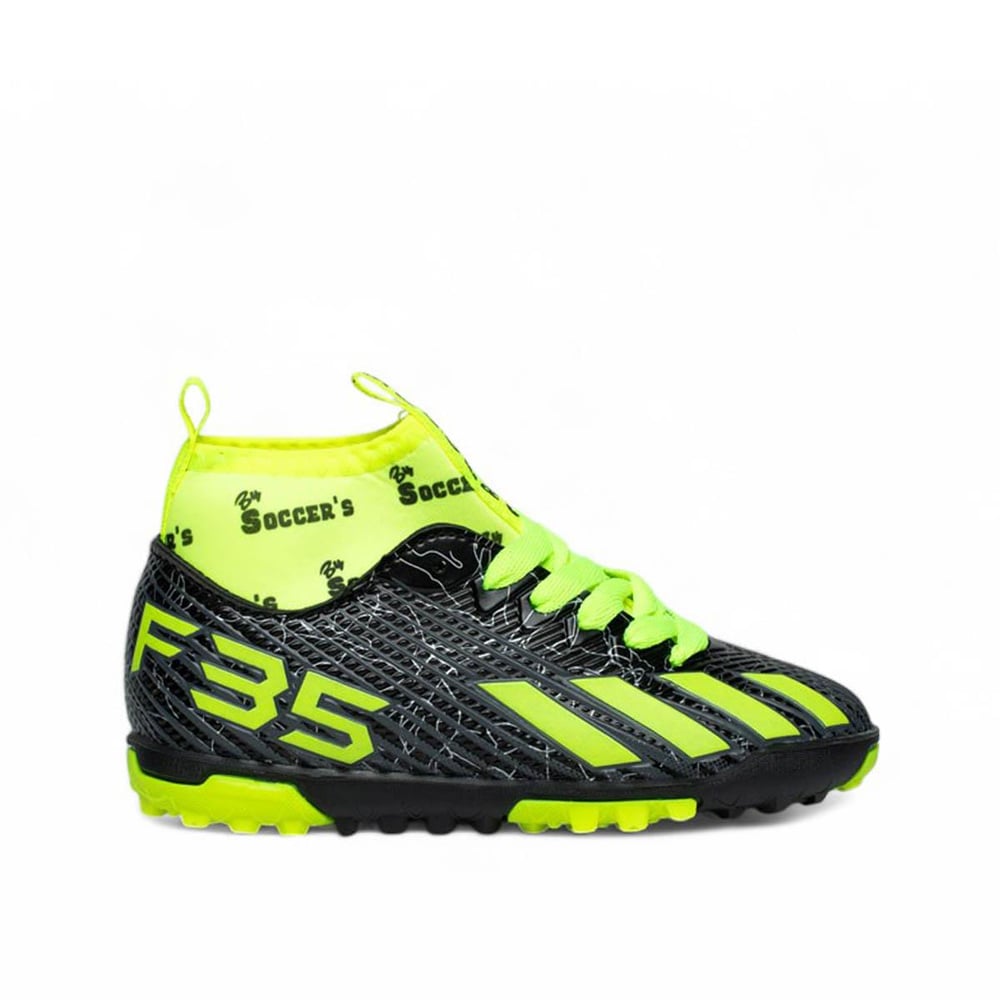 By Soccers Filet Halı Saha F35 Siyah Sarı