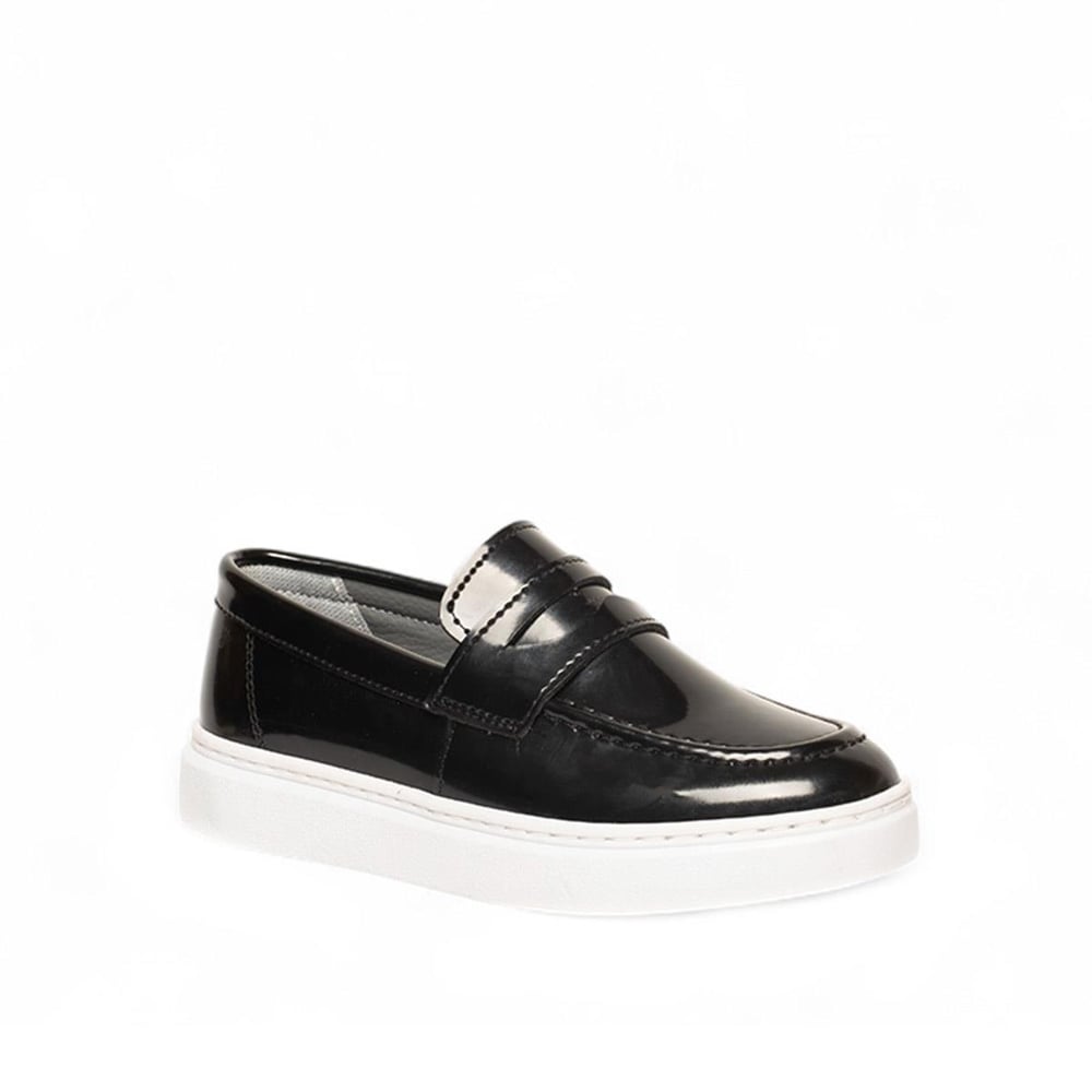 Genel Filet Loafer Ayakkabı 100 Rugan Siyah