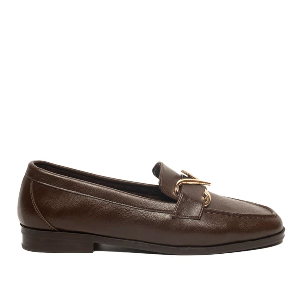 Genel Zenne Loafer Ayakkabı S610 Cilt Kahve