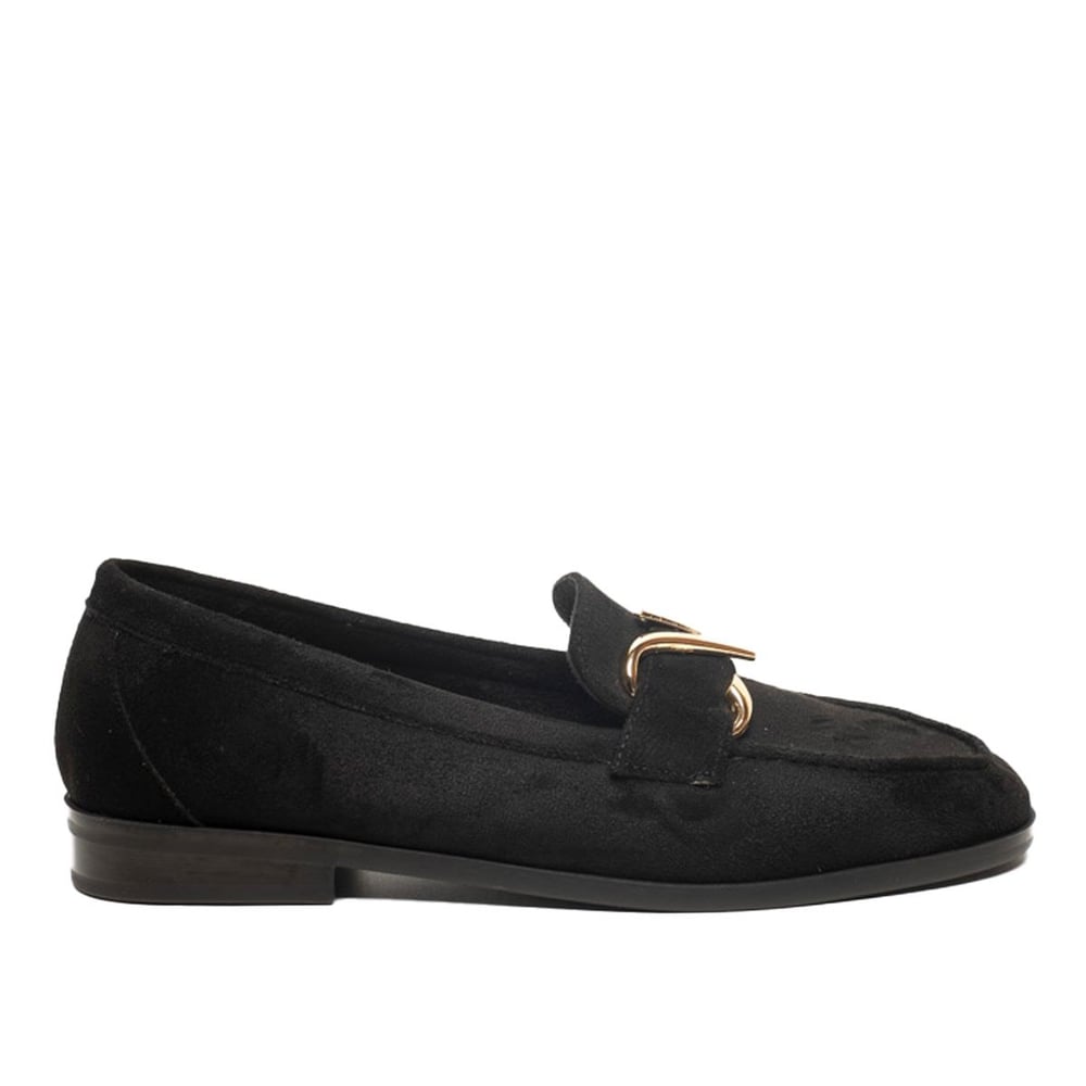 Genel Zenne Loafer Ayakkabı S610 Süet Siyah