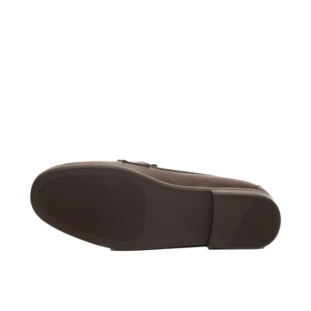 Genel Zenne Loafer Ayakkabı S610 Cilt Kahve