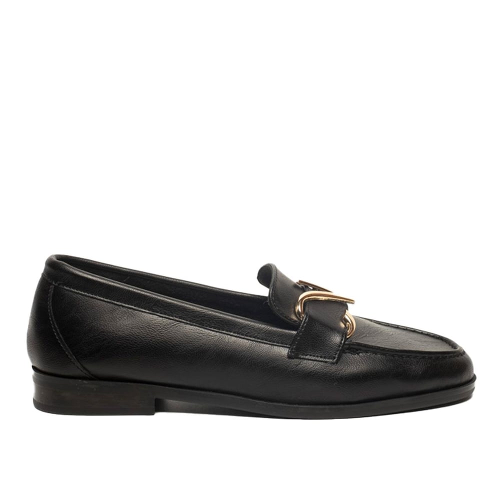 Genel Zenne Loafer Ayakkabı S610 Cilt Siyah