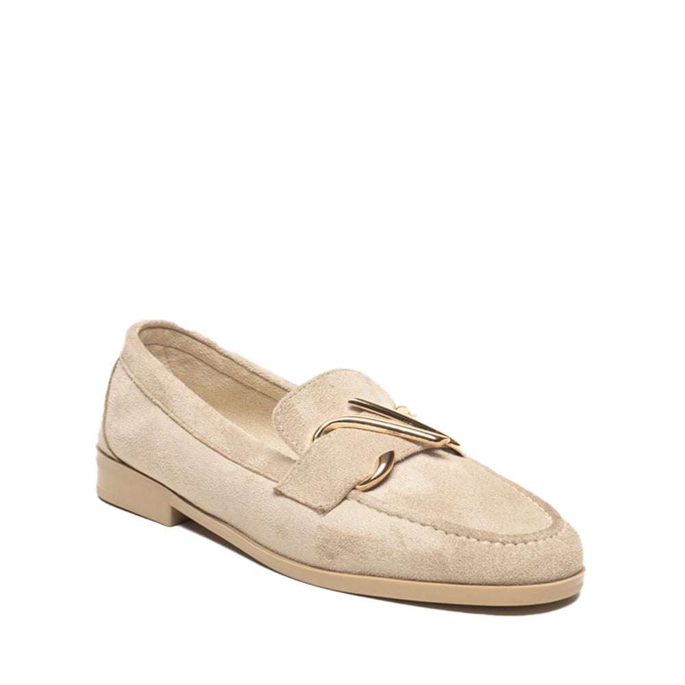 Genel Zenne Loafer Ayakkabı S610 Süet Bej