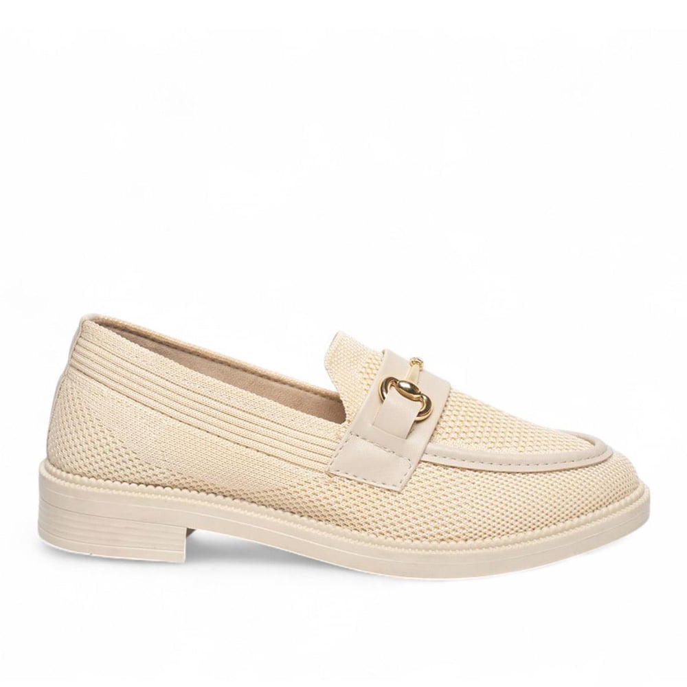 Genel Zenne Loafer Triko Ayakkabı 021 Bej
