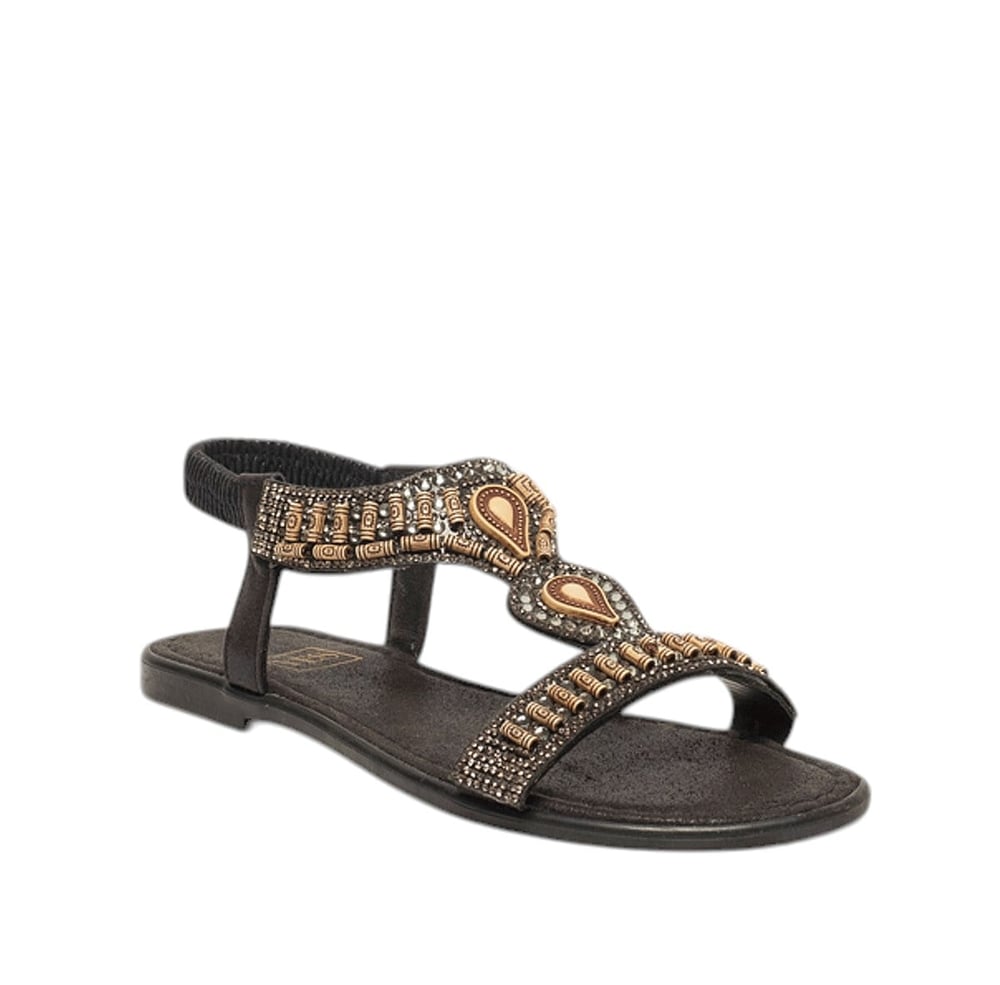 Yes Zenne Sandalet 111 Sultan Siyah