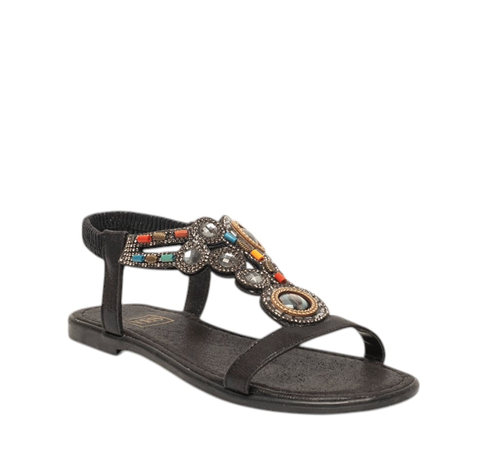Yes Zenne Sandalet 116 Sultan Siyah