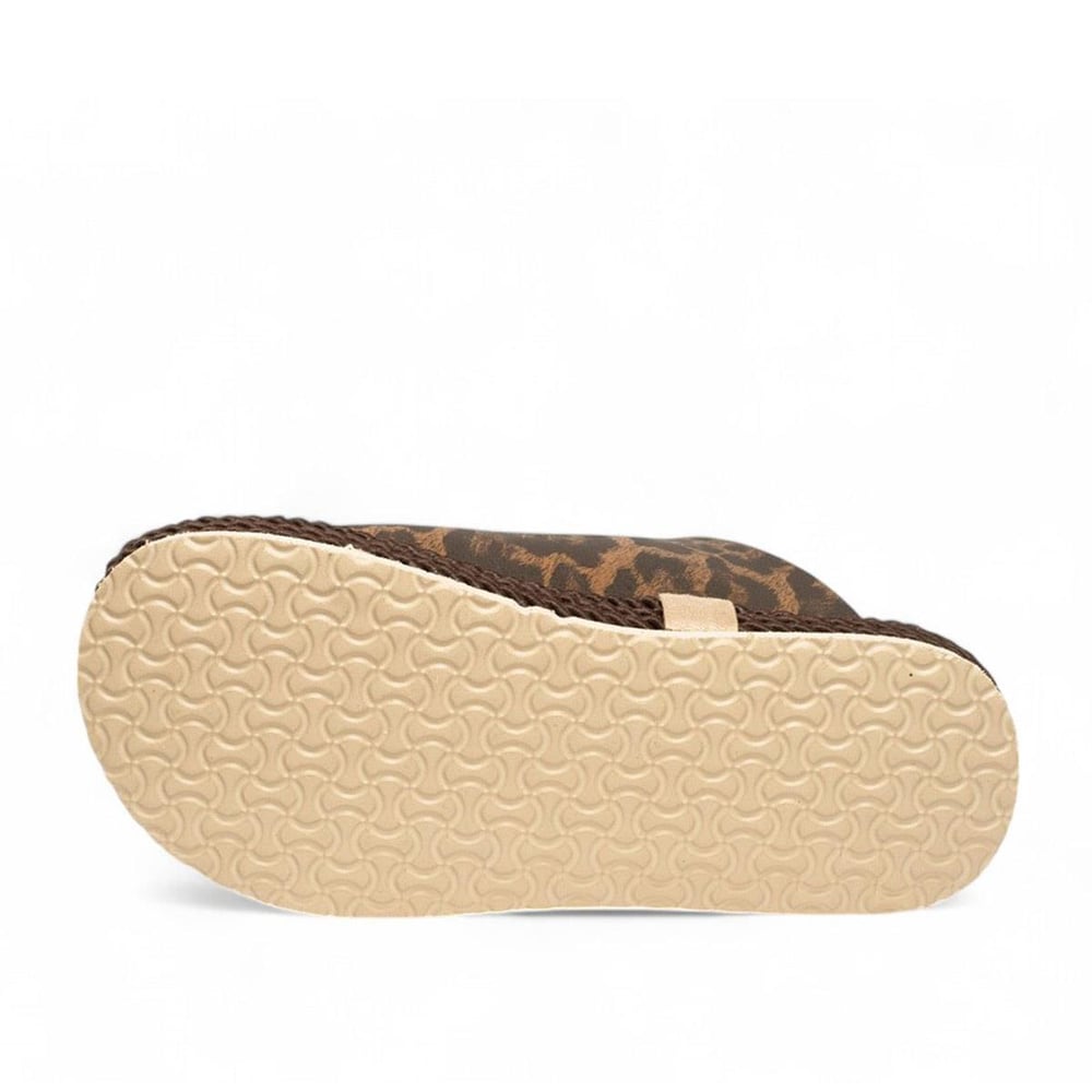 Genel Zenne Terlik 300 Leopar Kahve