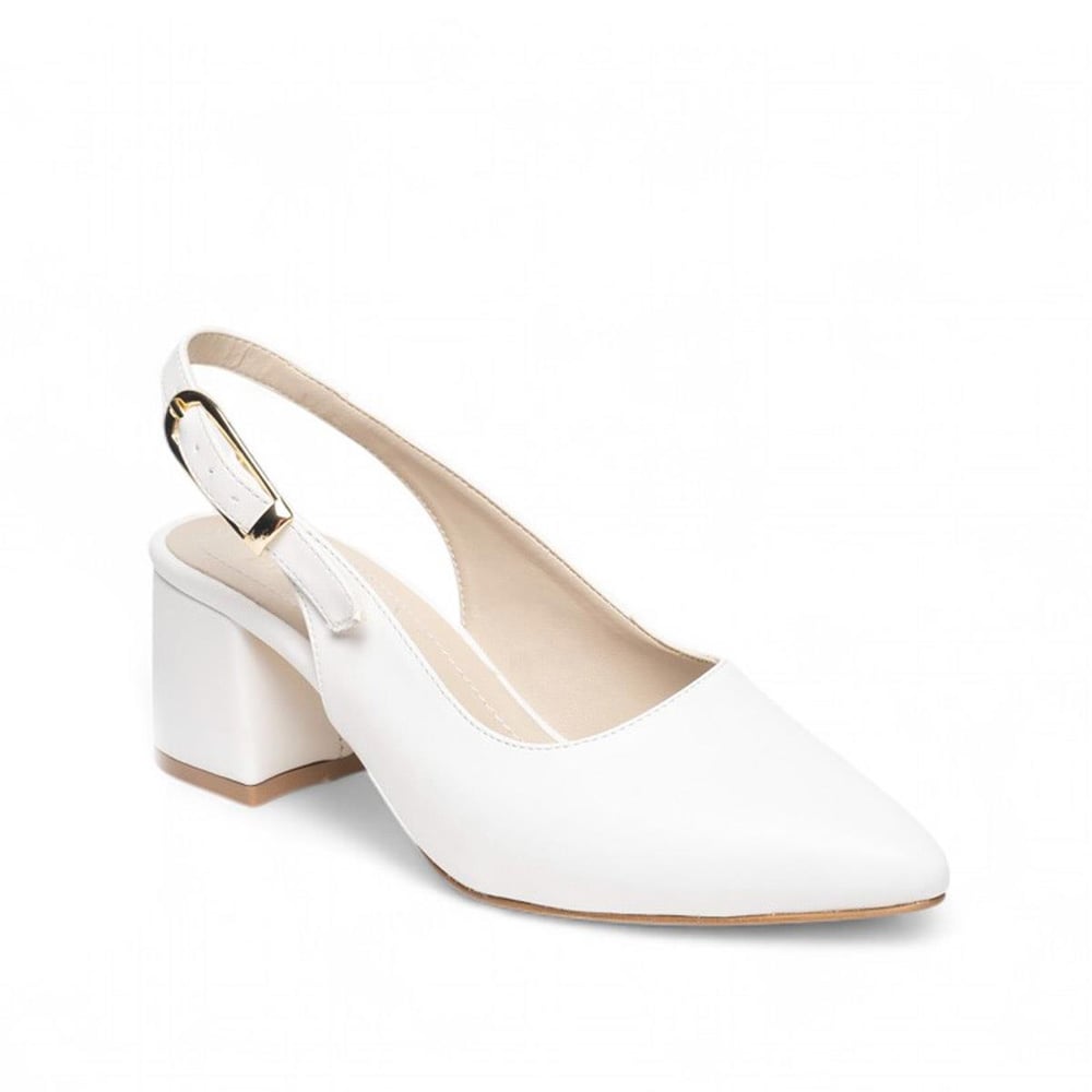 Renas Zenne Topuklu Stiletto 51873 Cilt Beyaz