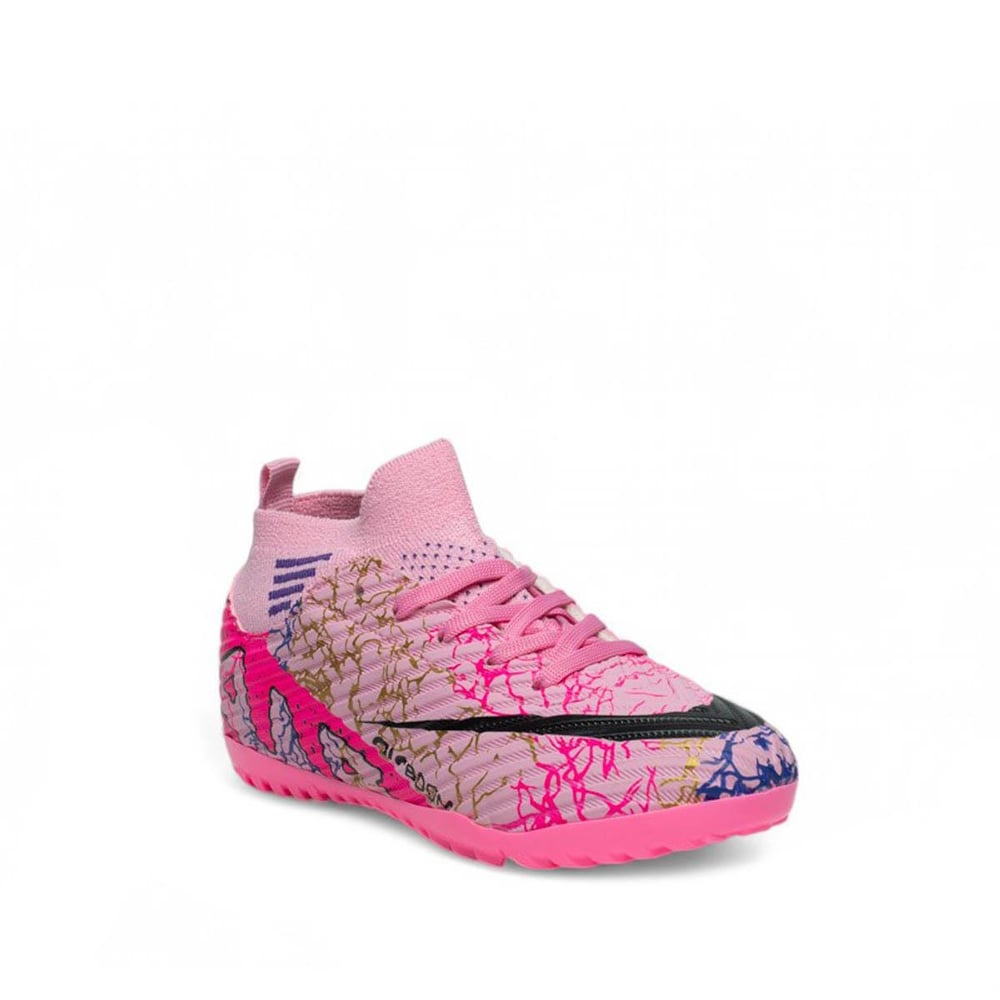 Laliga Filet 565 Halı Saha Pembe Mor Desen