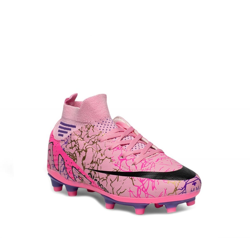 Laliga Filet 565 Krampon Pembe Mor Desen