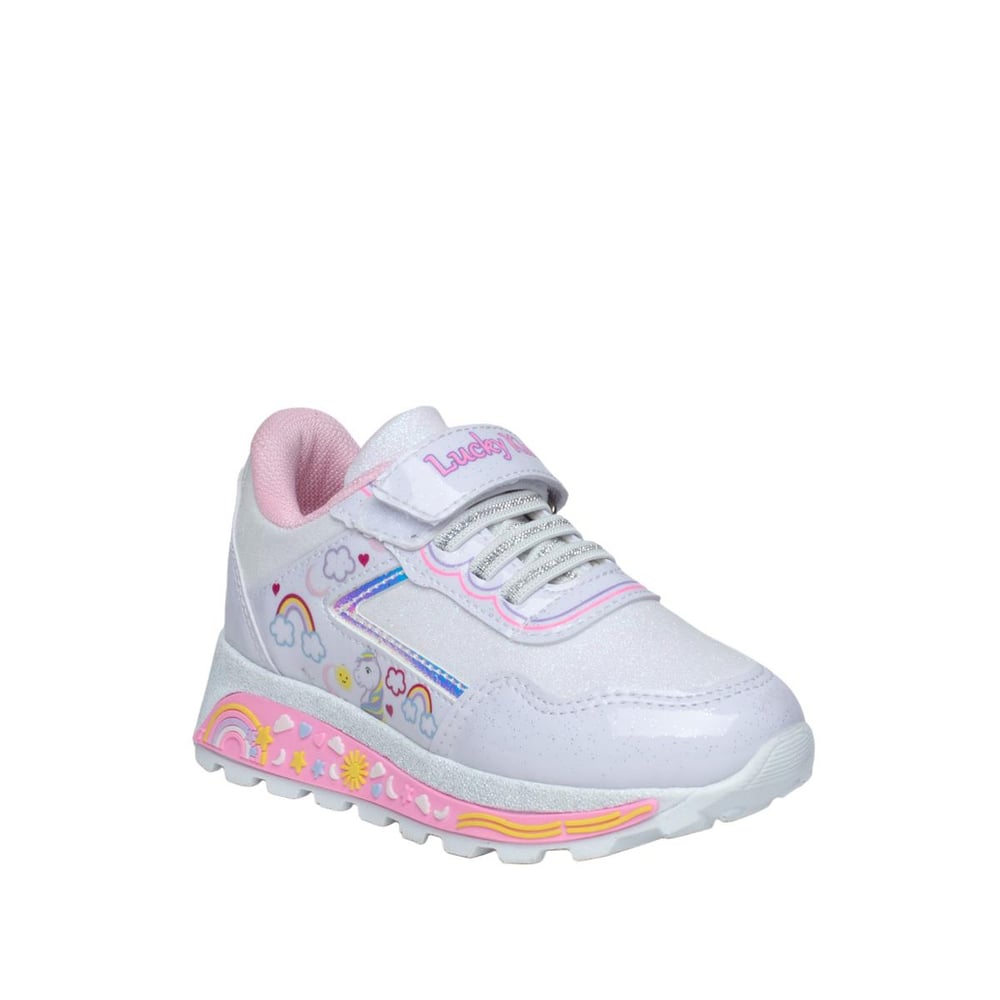 Lucky Kids Patik 3010 Cilt Simli Beyaz