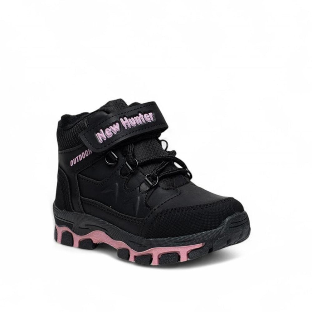 New Hunter Patik Bot 247 Cilt Syah Toz Pembe