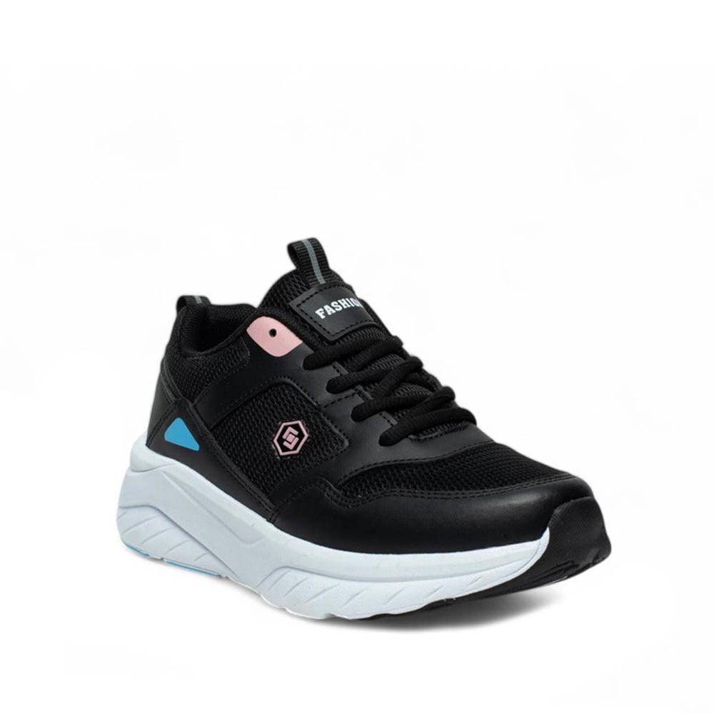 Queen Step Zenne 2110 Anorak Siyah Pembe