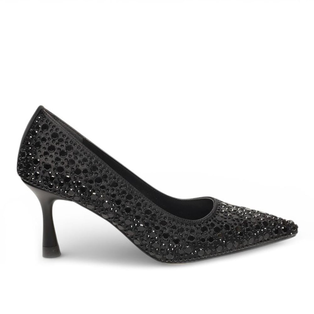 Renas Zenne Abiye Stiletto Taş Detaylı 14890 Siyah
