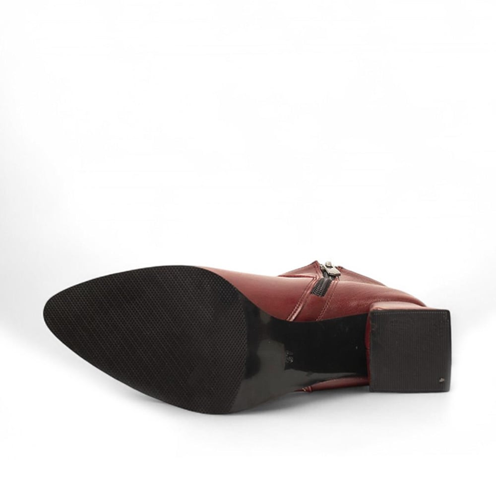 Renas Zenne Bot Topuklu 91873 Cilt Bordo