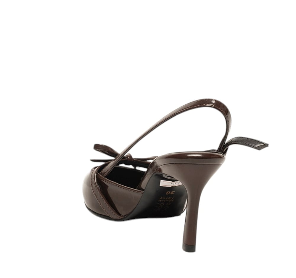 Renas Zenne Stiletto 214 Rugan Kahve