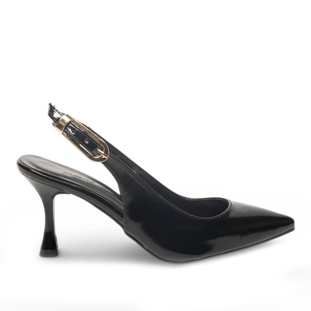 Renas Zenne Stiletto 3002 Rugan Siyah