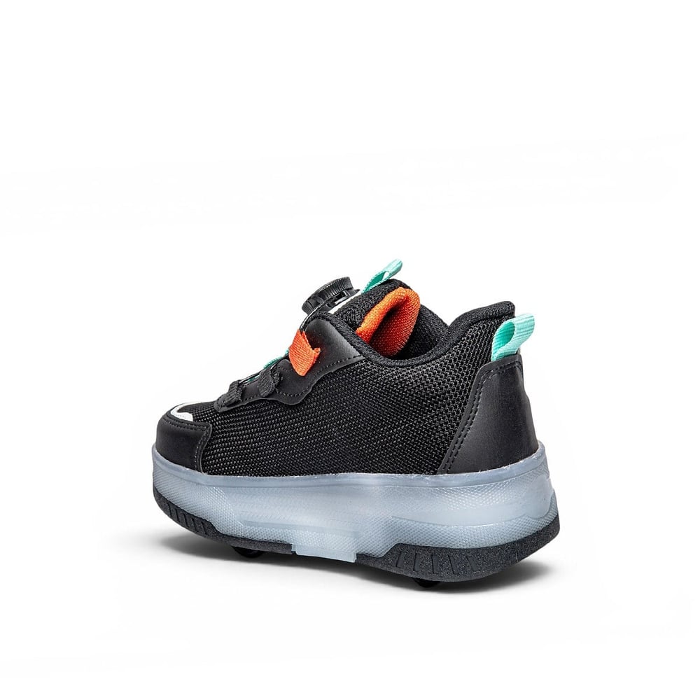 Süperstar Filet Patenli 030-1 Anorak Siyah Oranj