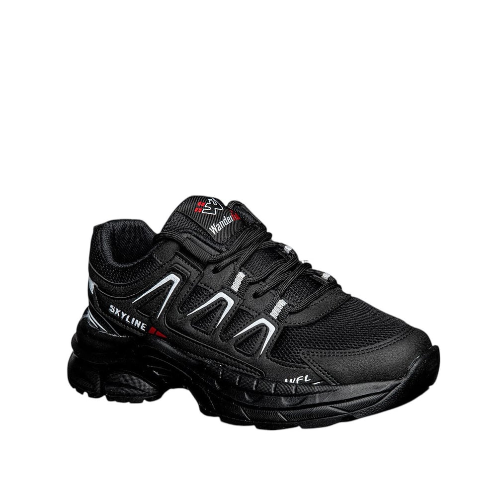 Wanderfull Garson 4281 Anorak Siyah Beyaz Siyah