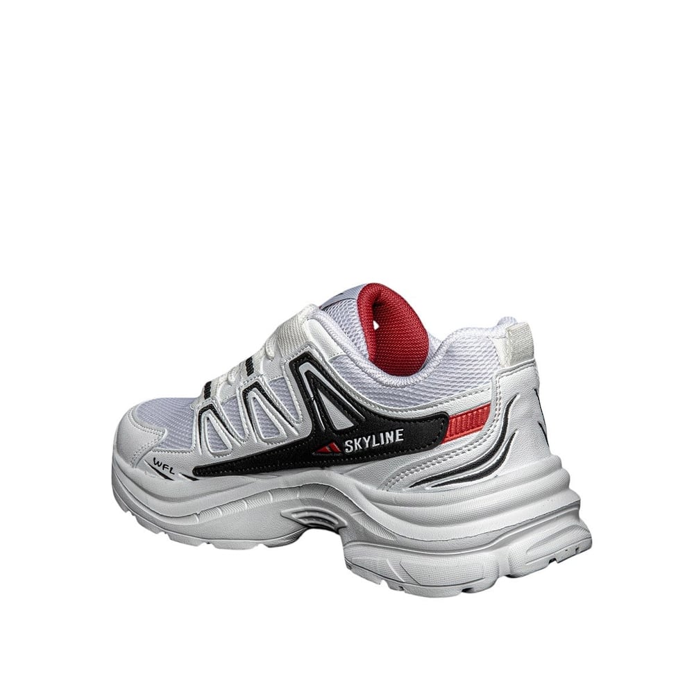 Wanderfull Garson 4281 Anorak Beyaz Siyah Kırmızı