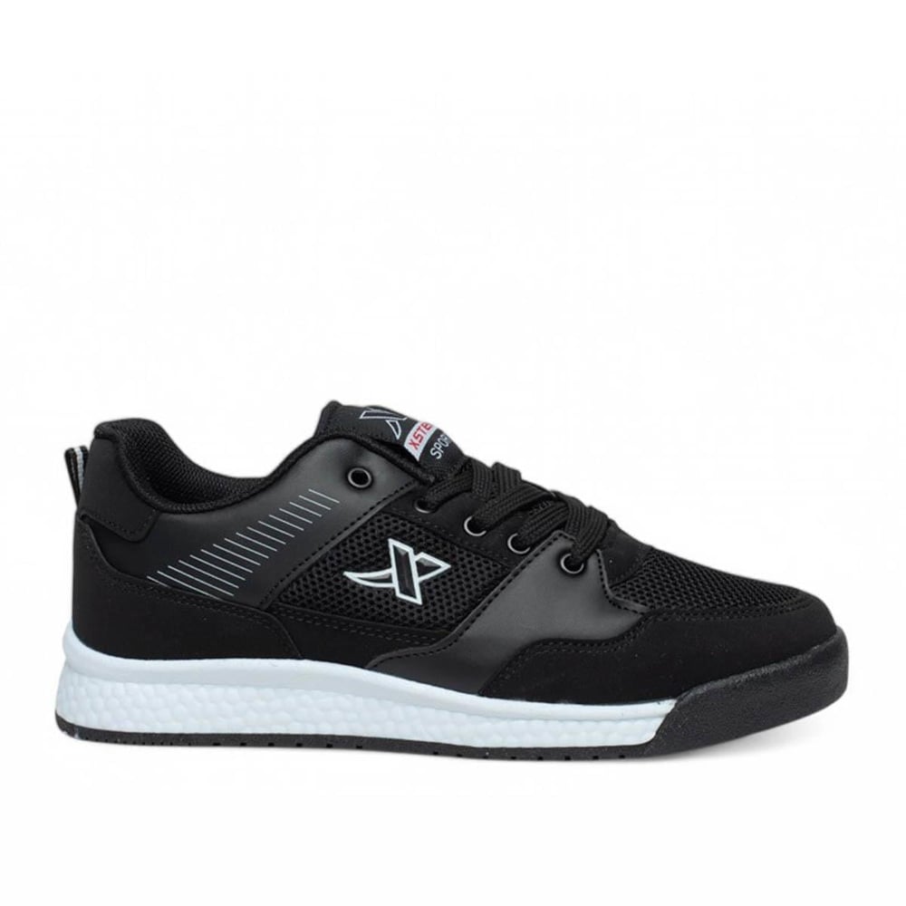 X Step Garson 2025 Anorak Siyah Beyaz