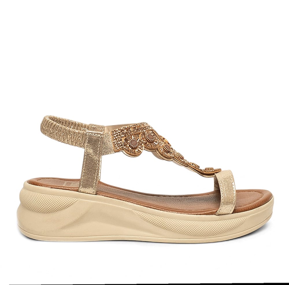 Yes Zenne Sandalet 300 Sultan Altın