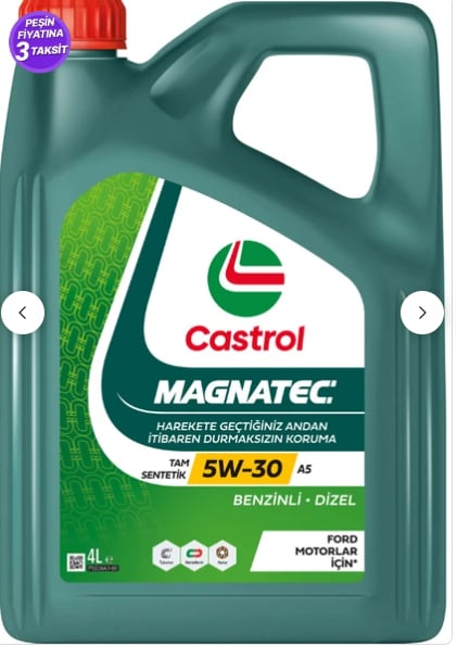 Castrol Gtx Lpg 5W-30 Litre Motor Yağı ( Üretim Yılı 2026 )