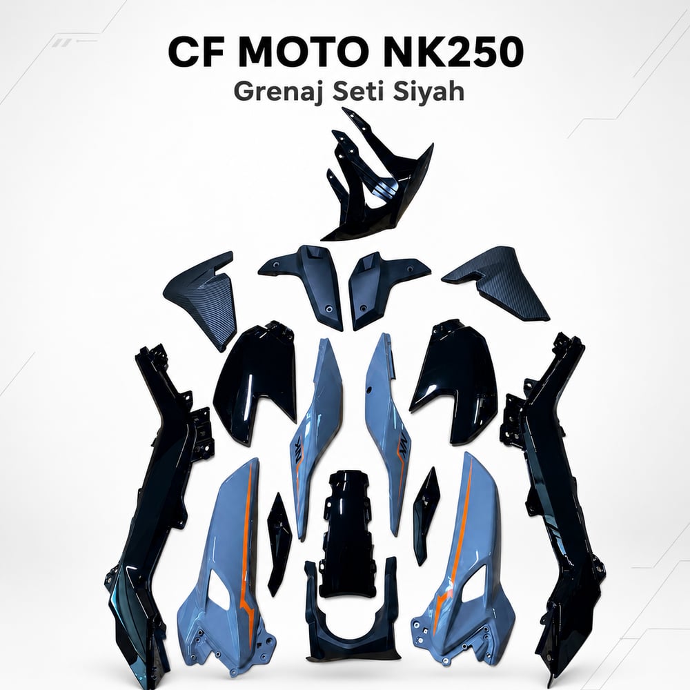 HMAPART Cf Moto Nk250 Grenaj Seti Siyah