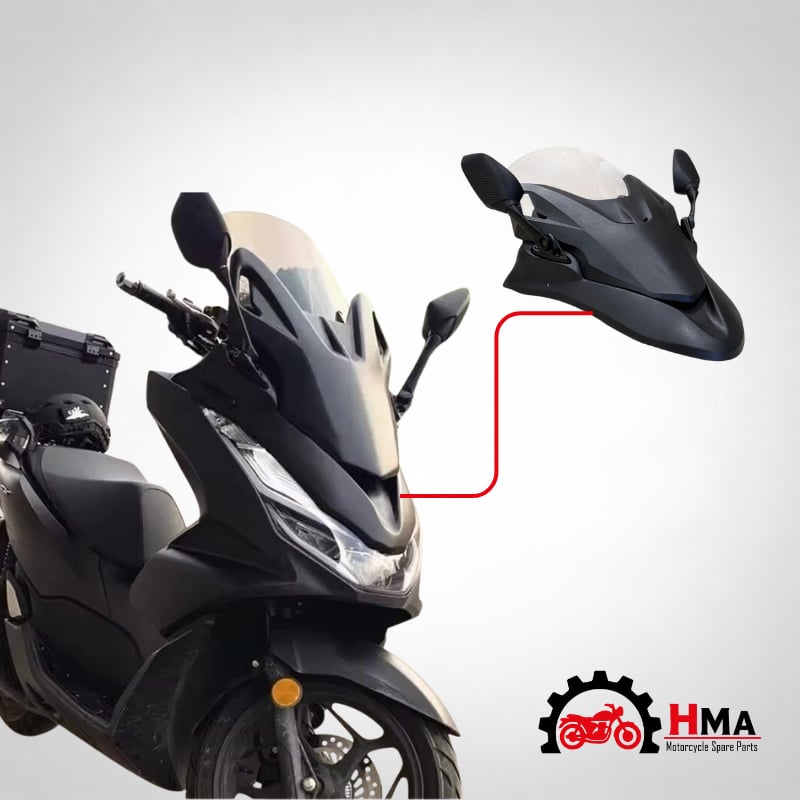 HMAPART Honda Pcx Kafa Komple (Forza Dönüşüm Paket) 2021-2024