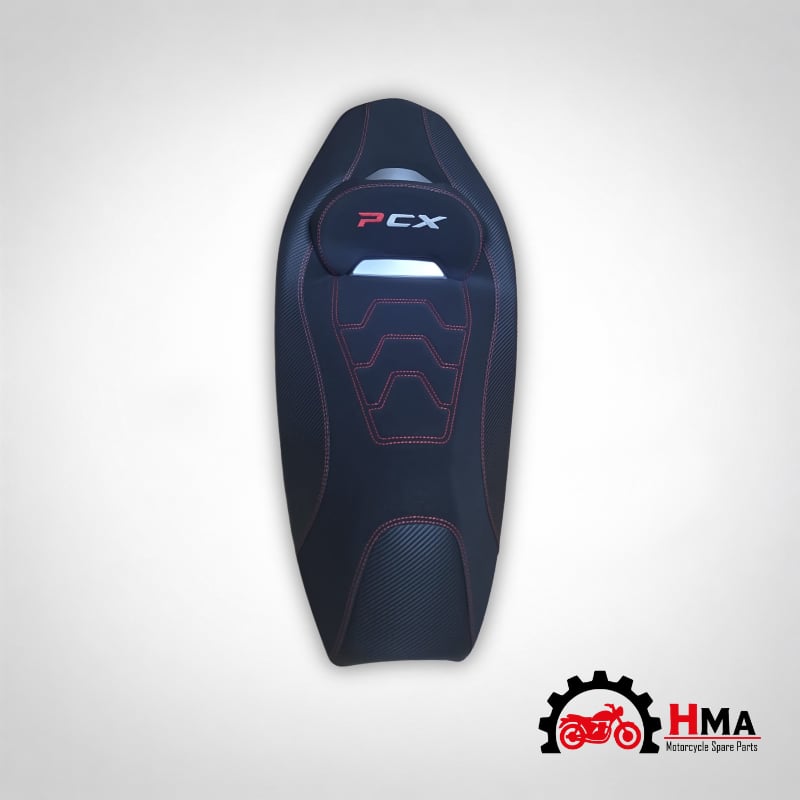 HMAPART Honda Pcx Spor Koltuk Kırmızı Şeritli 2021-2025