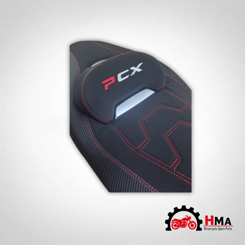 HMAPART Honda Pcx Spor Koltuk Kırmızı Şeritli 2021-2025