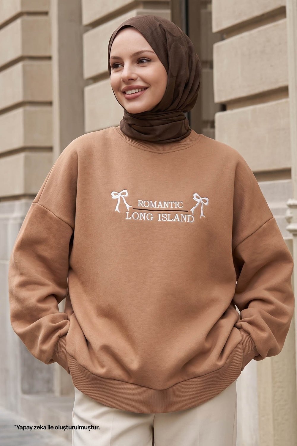 Fiyonk Yazı İşleme Camel Sweat
