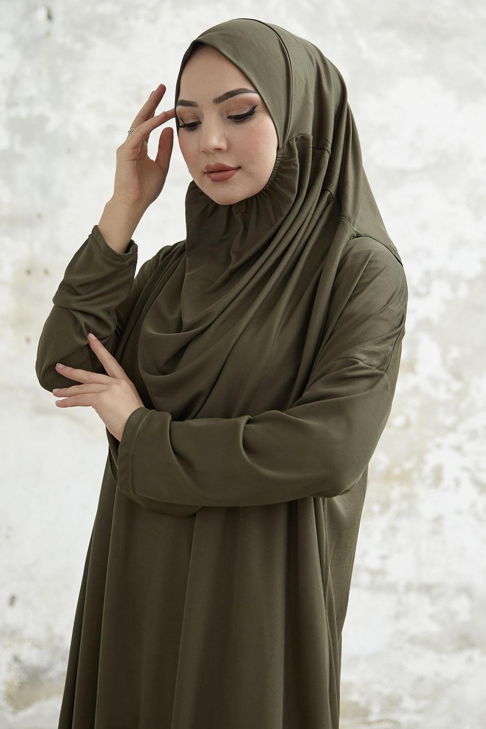 Khaki Prayer Dress