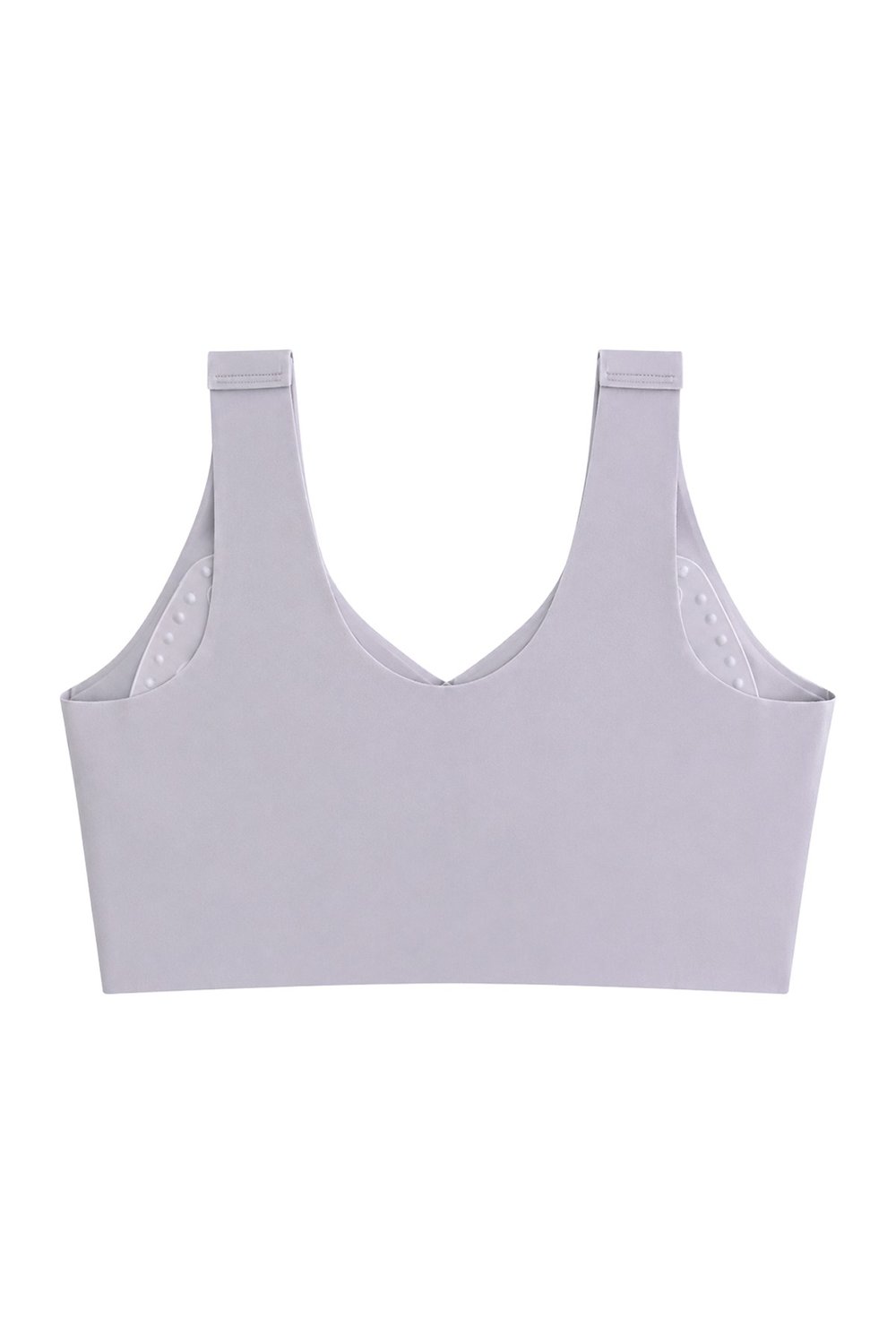 Seamless Bra - Neriva | Lila Lazer Kesim Önden Düğmeli Minimizer Kadın Sütyen