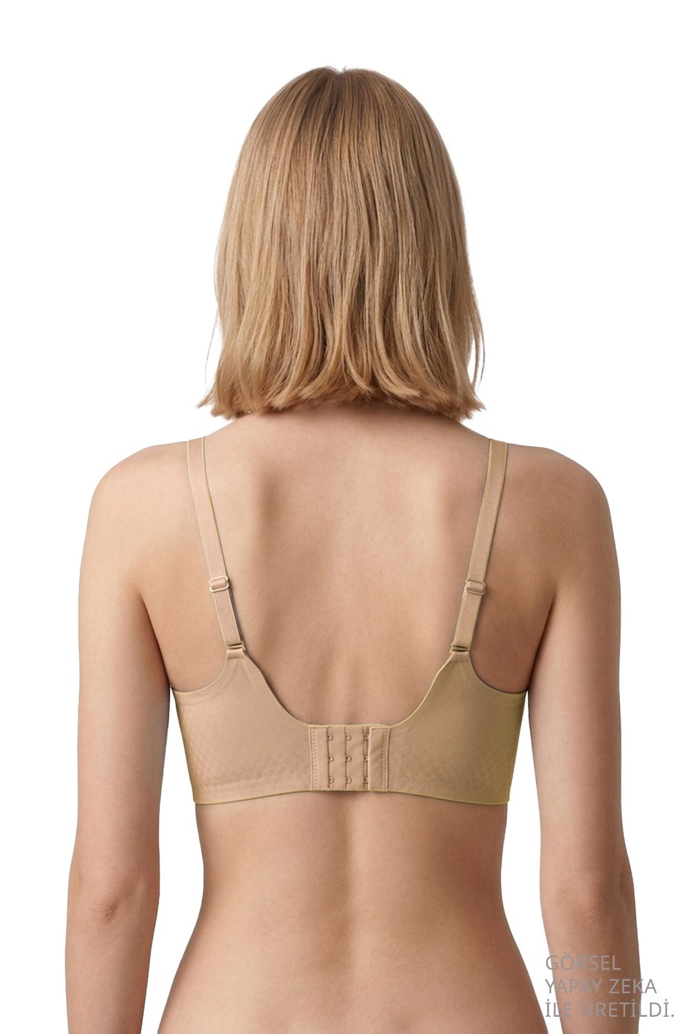 Seamless Bra - Elune | Ten Lazer Kesim Balensiz Dekolte Taş Detaylı Dikişsiz Kadın Sütyen