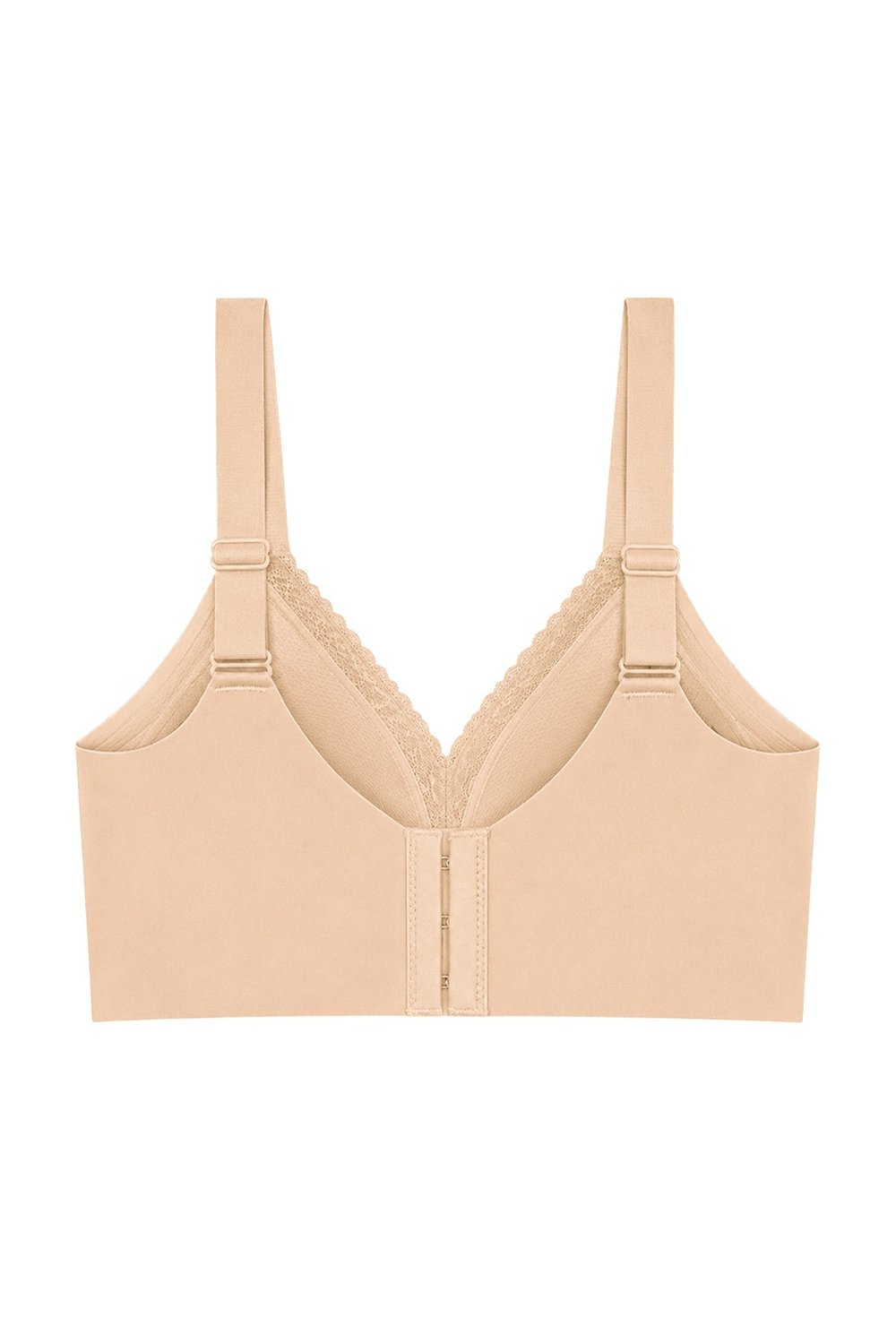 Seamless Bra - Seravia | Ten Lazer Kesim Dantelli Minimizer Kadın Sütyen