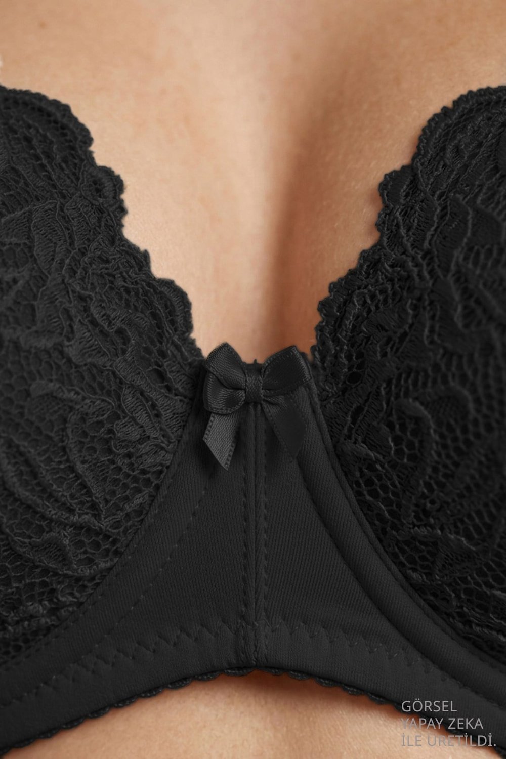 Bra - Elora | Büyük Beden Dantelli Balenli Minimizer Ayarlanabilir Askılı Kadın Sütyen 3lü Paket-2