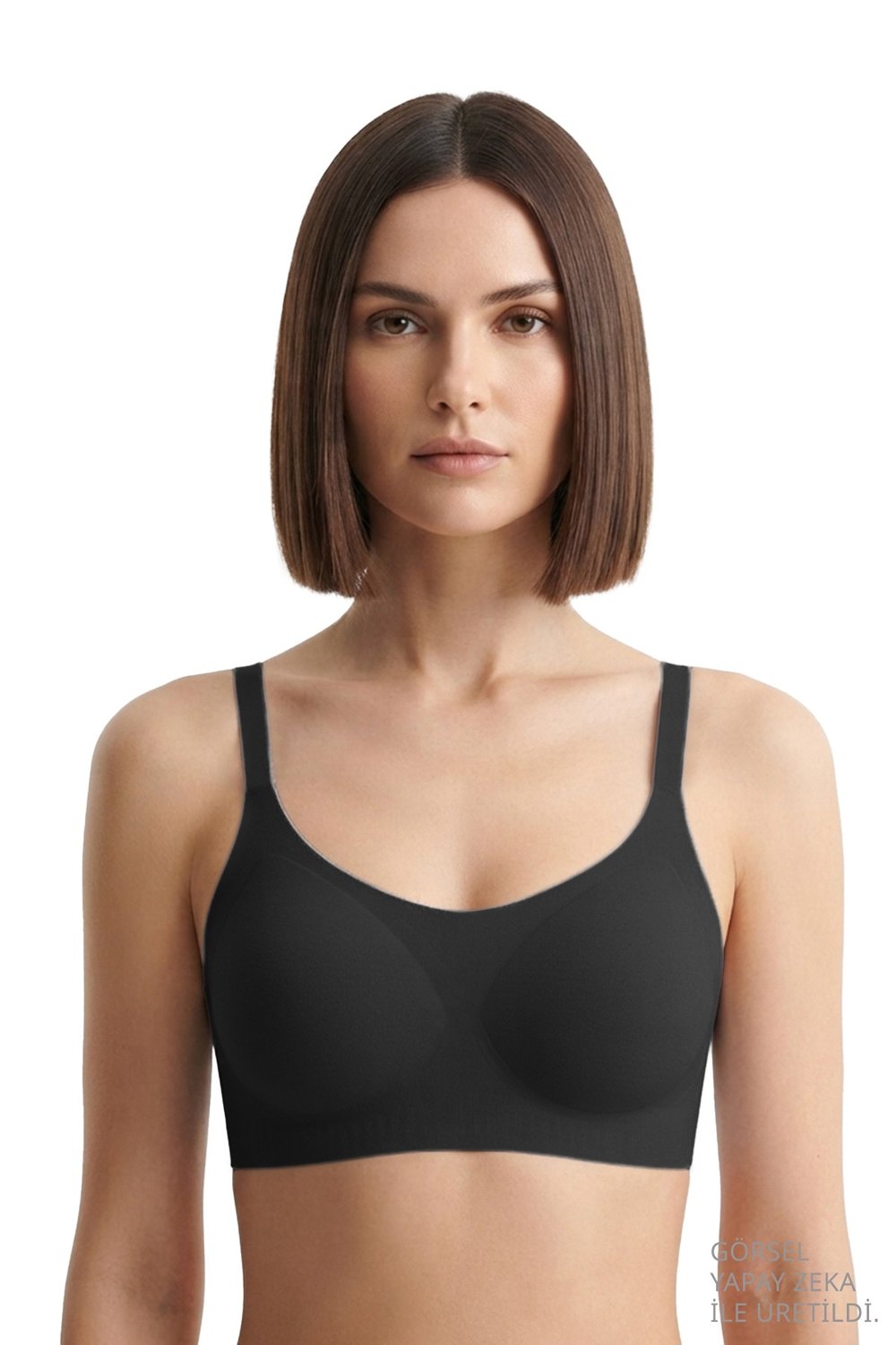 Seamless Bra - Solena | Lazer Kesim Dikişsiz Balensiz Toparlayıcı Kadın Sütyen 3lü Paket-2