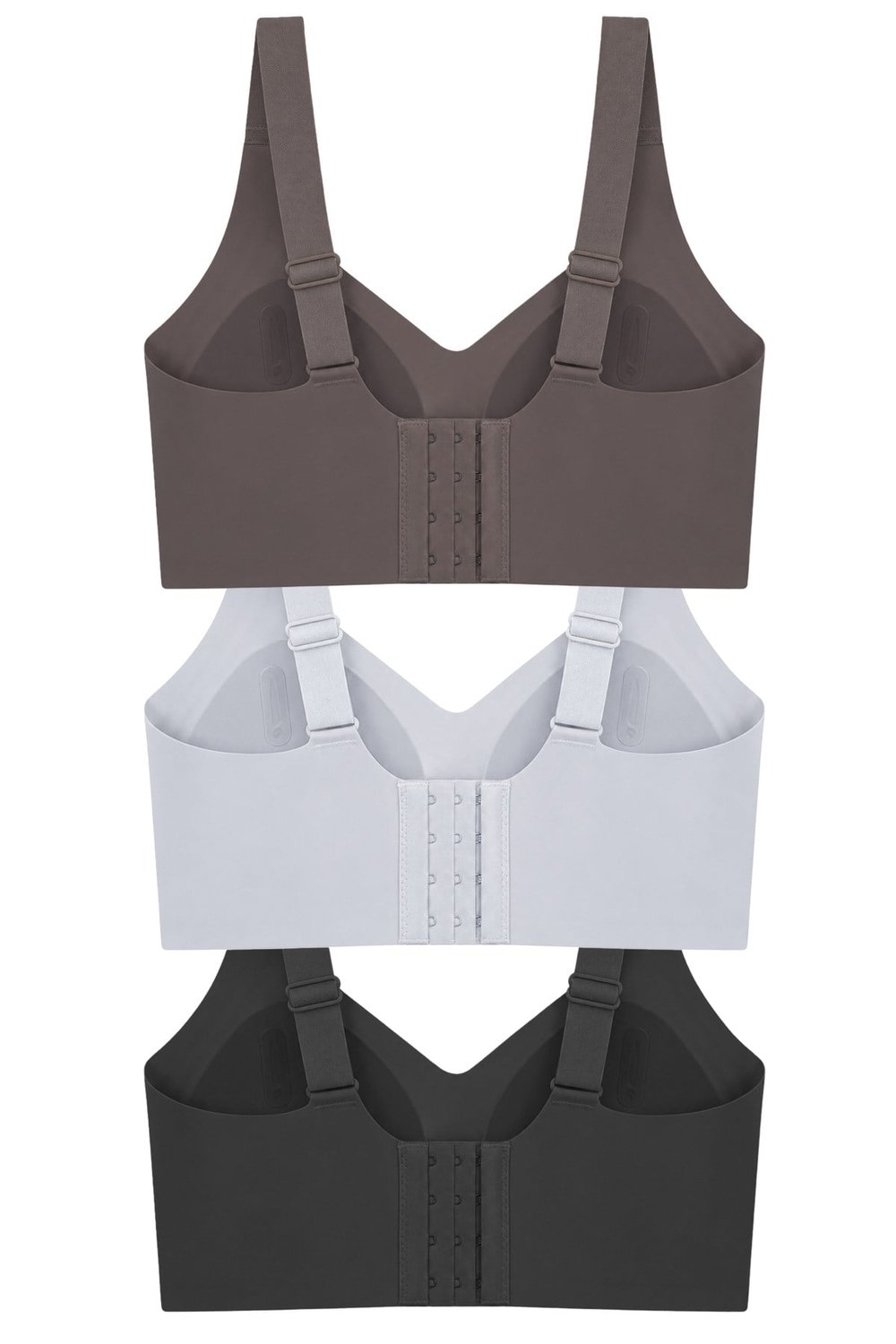 Seamless Bra - Velisse | Lazer Kesim Balensiz Toparlayıcı Minimizer Kadın Sütyen 3lü Paket
