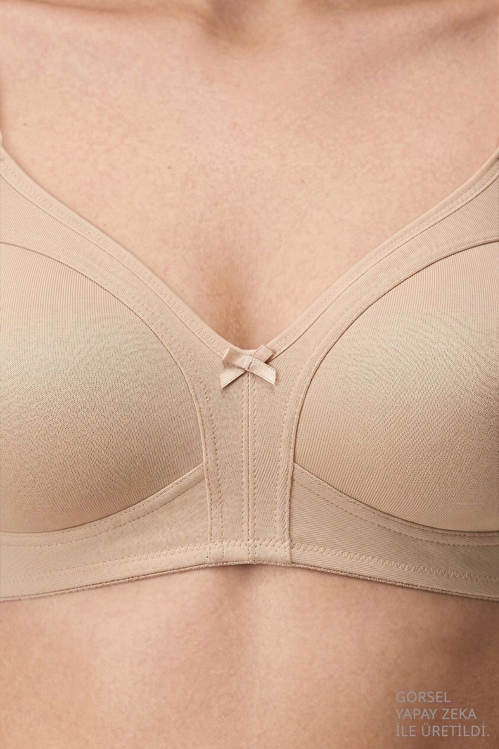 Bra - Fiora | Büyük Beden Balensiz Pamuklu Ayarlanabilir Askılı Kadın Sütyen 3lü Paket