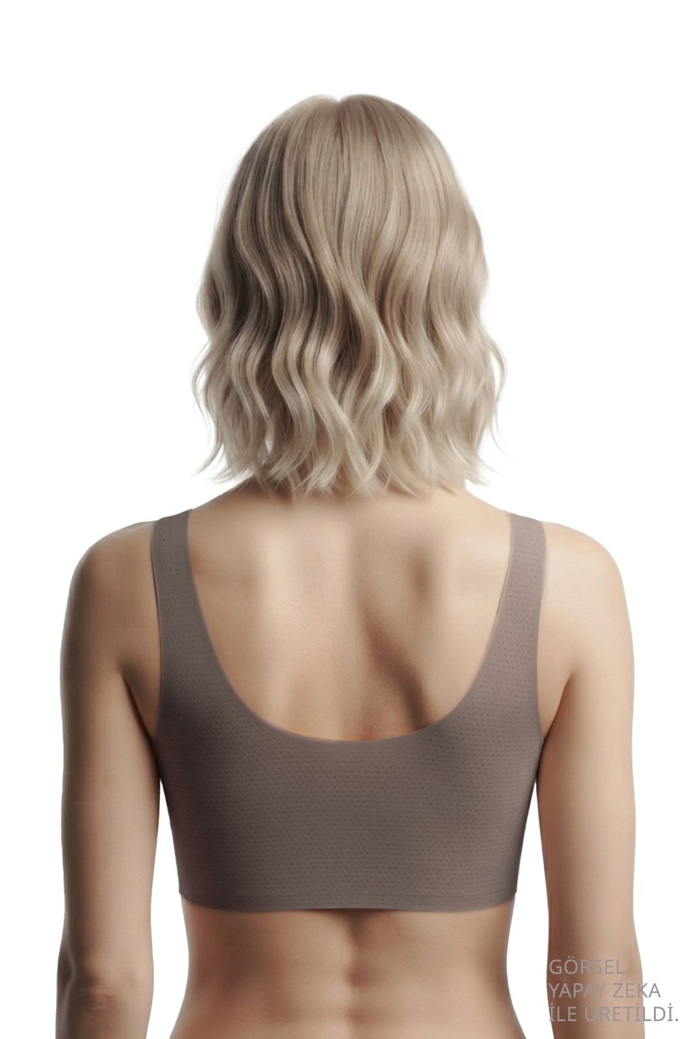 Seamless Bra - Virela | Vizon Lazer Kesim Önden Düğmeli Toparlayıcı Büyük Beden Kadın Sütyen
