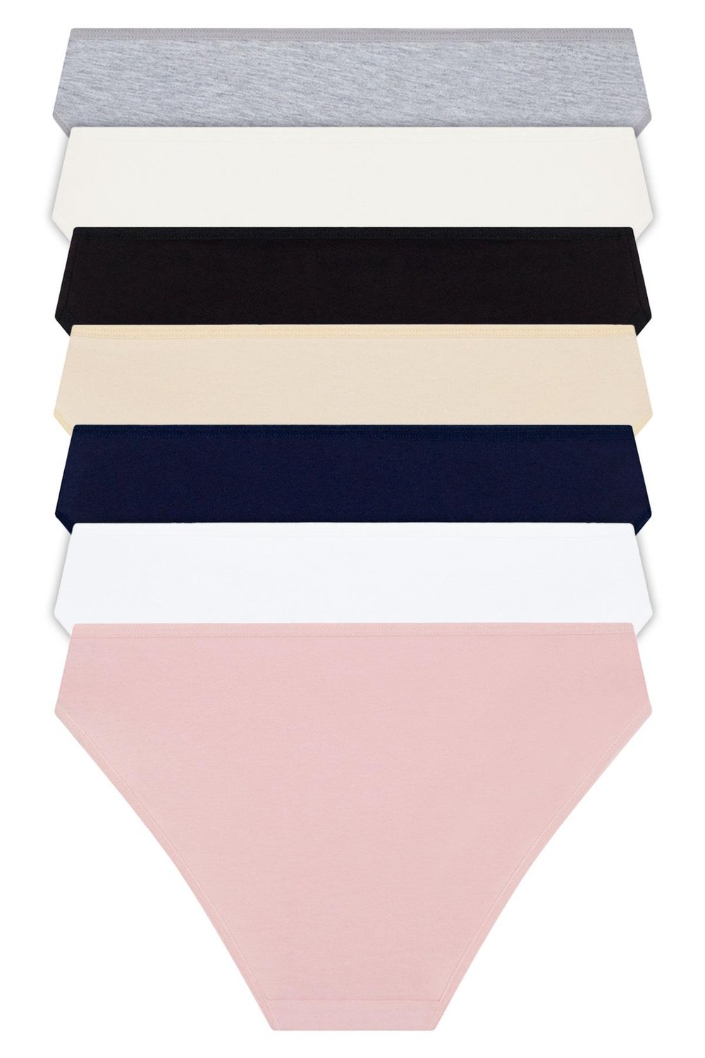 Basic Pamuklu Kadın Bikini Külot 7li Paket