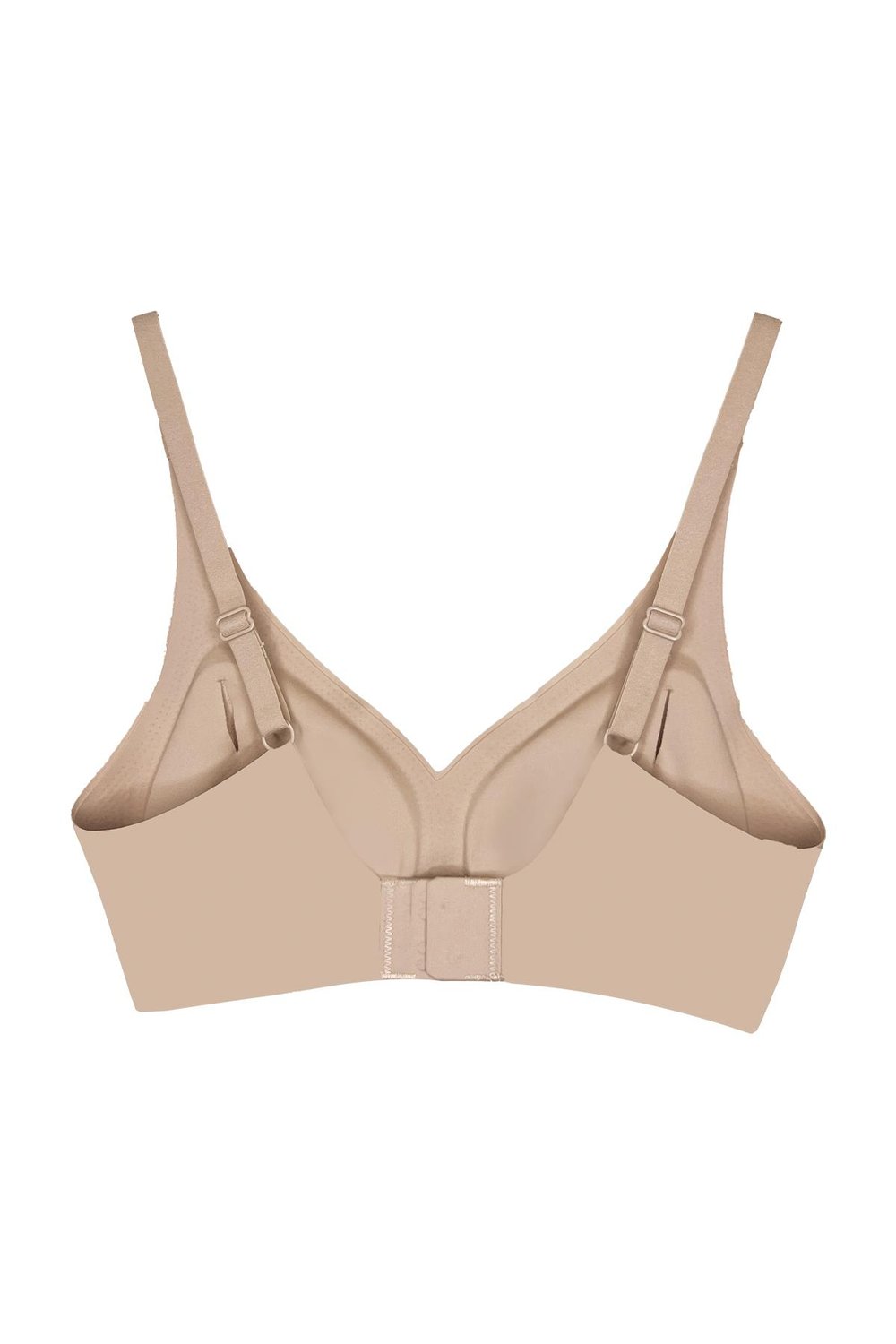 Seamless Bra - Wave | Kahverengi Lazer Kesim Dikişsiz Dalga Detaylı Balensiz Kadın Sütyen