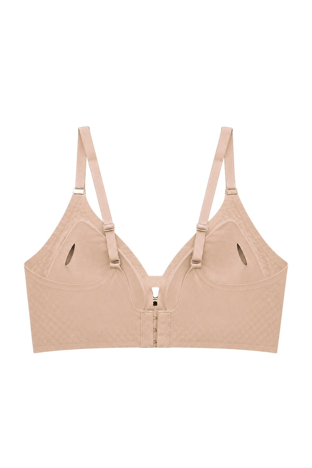 Seamless Bra - Elune | Ten Lazer Kesim Balensiz Dekolte Taş Detaylı Dikişsiz Kadın Sütyen